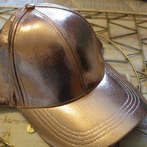 NWT Metallic Hat